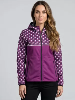 Ženska vrhunska softshell jakna ALTISPORT VOJ/ALW048JACK01 VIJOLIČNA