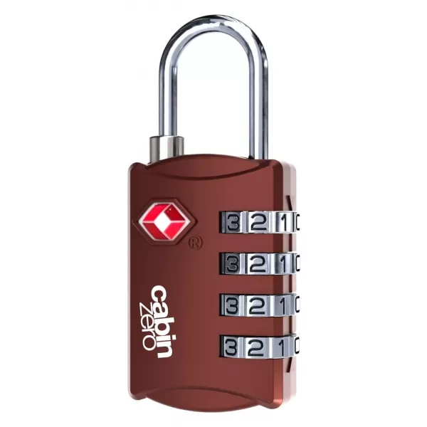  Zaklepanje CABINZERO TSA Travel Lock RDEČA SANGRIJA 
