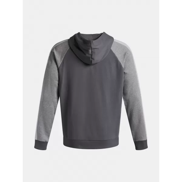  Moški pulover UNDER ARMOUR UA RIVAL FLC CB HOOD 6003958-025 SIVA 