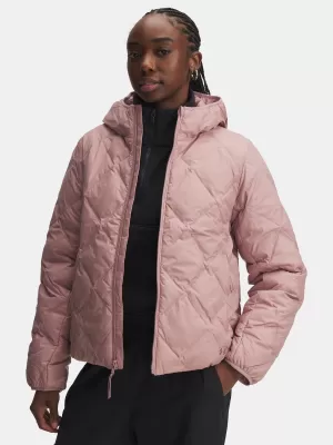 Ženska jakna UNDER ARMOUR LEGEND DOWN JACKET 6008818-673 ROZA