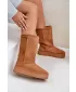 Ženski čevlji BIG STAR OO274893 BROWN/BEIGE Big Star Shoes