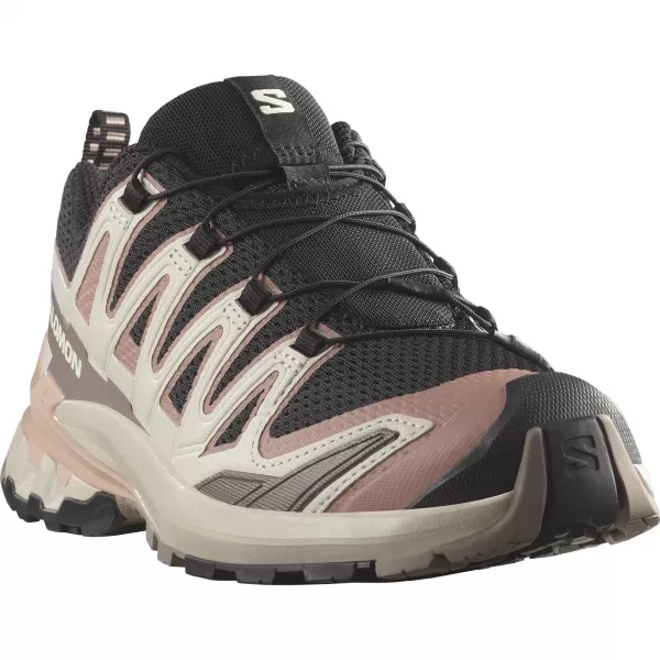  Ženski čevlji SALOMON XA PRO 3D V9 W L47882800 ČRNA/BURLWOOD/MAHAGONI VRTNICA 