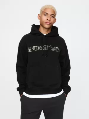 Moški pulover GAP LOGO HOODIE PULLOVER 646080-03 PRAVA ČRNA