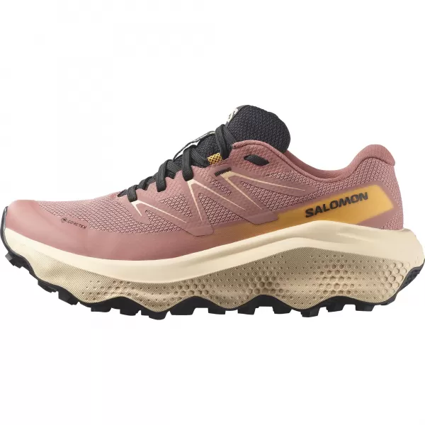  Ženski čevlji SALOMON ULTRA FLOW 2 GTX W L47884500 BURLWOOD/NEŽNA BRESKEV/TOPLA MARELICA 