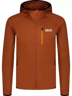 Moški powerfleece pulover NORDBLANC CREEK NBWFM8280 RJAVA