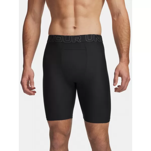  Moške boksarice UNDER ARMOUR PERFORMANCE POUCH - SOLID 9IN - 2 6012561-001 ČRNA 