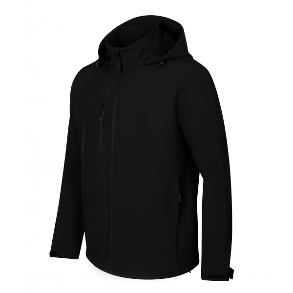  Moška softshell jakna ALTISPORT NoPrint NP/ALM845 ČRNA 