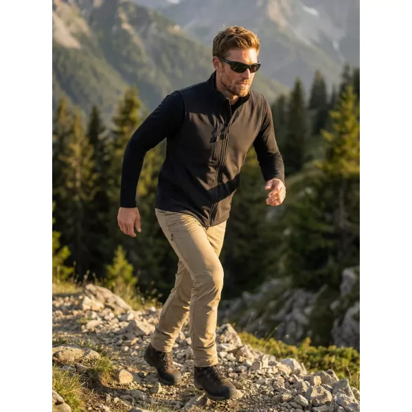  Moški softshell telovnik ALTISPORT NoPrint NP/ALM865 EBENOVINASTO SIVA 