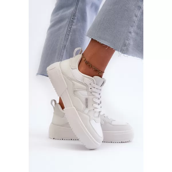  Ženske superge BIG STAR NN274322 WHITE Big Star Shoes 