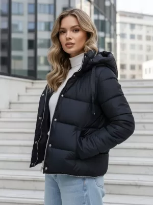 Ženska jakna DSTREET TY5467 MODRA