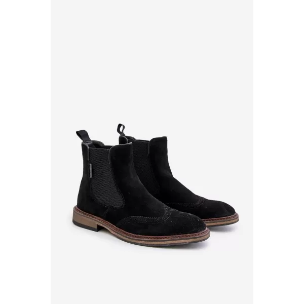  Moški čevlji BIG STAR OO174192 BLACK Big Star Shoes 