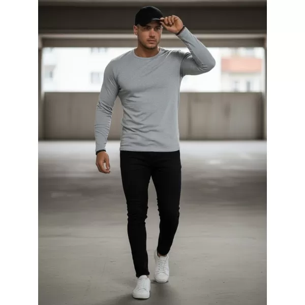  Moška majica s kratkimi rokavi DSTREET LX0578 SIVA 