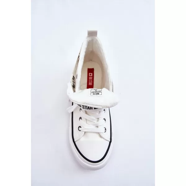  Ženske superge BIG STAR GG274027 WHITE Big Star Shoes 