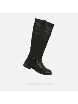 Ženski škornji GEOX CATRIA G015022 ČRNA