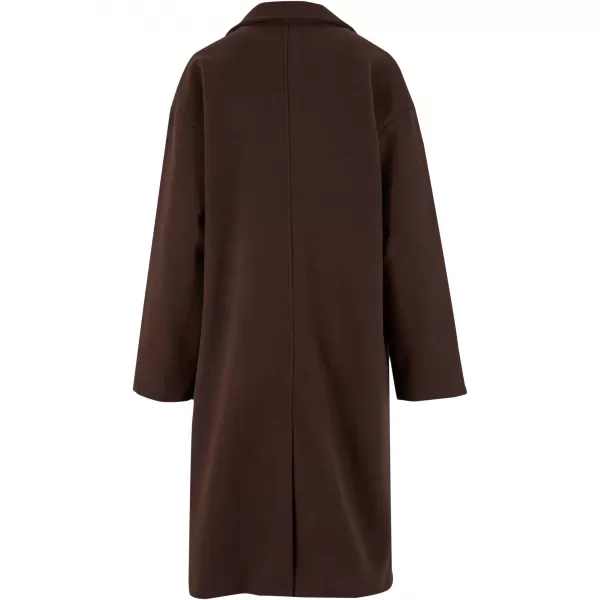  Ženski plašč URBAN CLASSICS TB6073 TOPLA RJAVA 