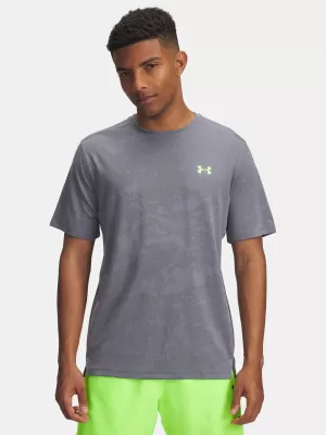 Moška majica s kratkimi rokavi UNDER ARMOUR UA TECH VENT JACQUARD SS 1377052-025 SIVA