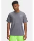 Moška majica s kratkimi rokavi UNDER ARMOUR UA TECH VENT JACQUARD SS 1377052-025 SIVA