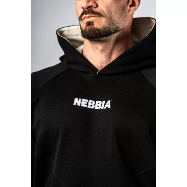  Pulover s kapuco HERO 300 BLACK Nebbia 