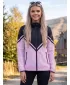 Ženska vrhunska softshell jakna ALTISPORT VOJ/ALW101JACK01 ROŽNATO ČRNA