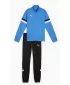 Otroški komplet PUMA TEAMRISE TRACKSUIT JR 658655_02 IGNITE BLUE/ IGNITE BLUE/PUMA BLACK