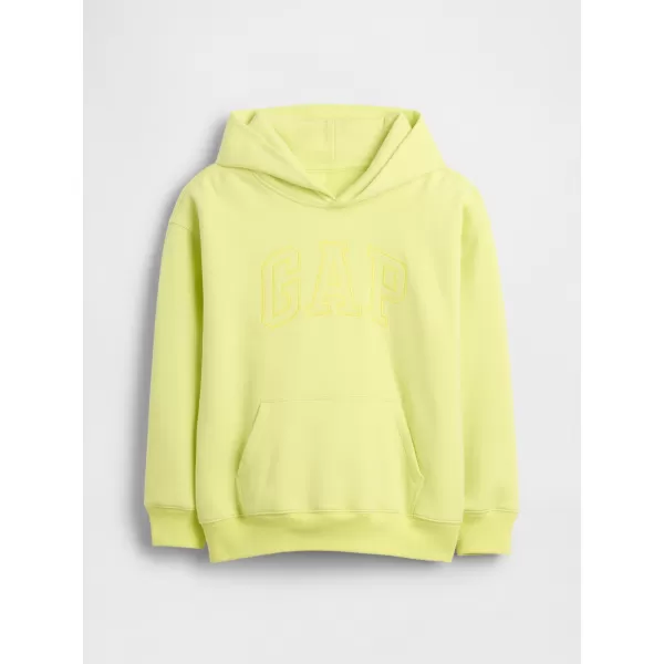  Otroški pulover GAP RELAXED HOODIE PULLOVER 846224-02 LIMONA 