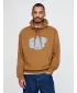Moški pulover GAP LOGO PULLOVER HOODIE 744728-03 SVETLO RJAVA