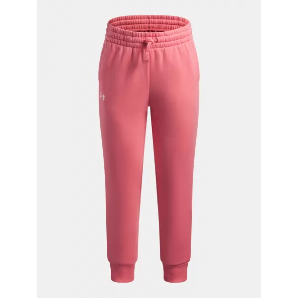  Dekliške trenirke UNDER ARMOUR UA RIVAL FLEECE JOGGERS 1379525-600 ROZA 