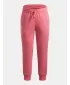 Dekliške trenirke UNDER ARMOUR UA RIVAL FLEECE JOGGERS 1379525-600 ROZA
