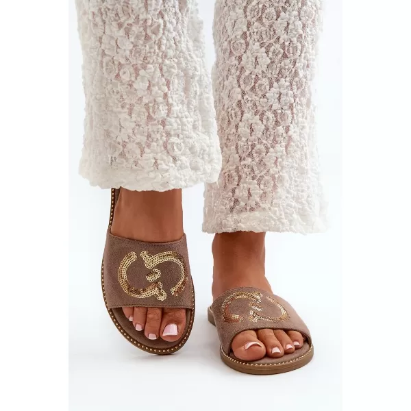  Ženske japonke S.BARSKI KV27-052 TAUPE 