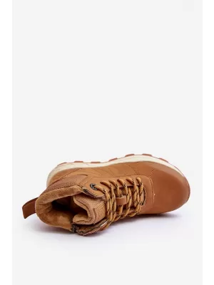 Otroški zimski čevlji BIG STAR MM374202 CAMEL Big Star Shoes