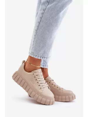 Ženski čevlji BIG STAR MM274618 BEIGE Big Star Shoes