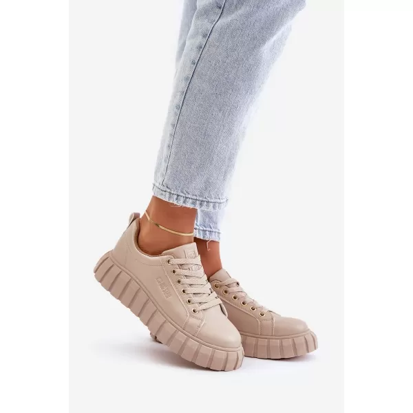  Ženski čevlji BIG STAR MM274618 BEIGE Big Star Shoes 