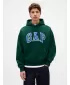 Moški pulover GAP HEAVYWEIGHT LOGO HOODIE PULLOVER 823104-03 GLOBOKI LOVEC