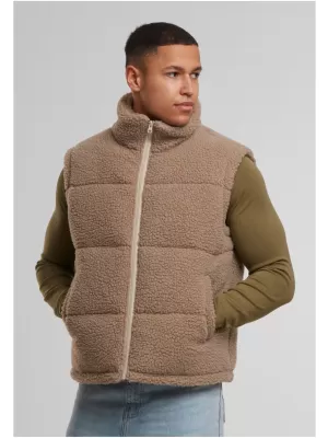 Moški telovnik URBAN CLASSICS TB7939 TEMNO TAUPE