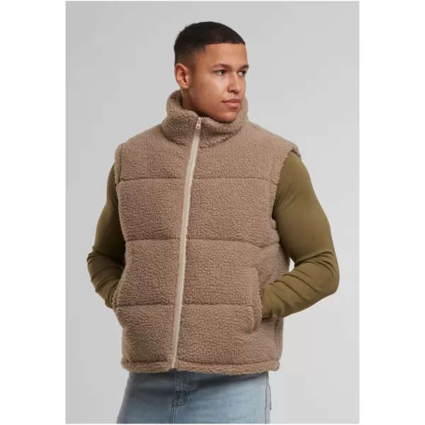  Moški telovnik URBAN CLASSICS TB7939 TEMNO TAUPE 