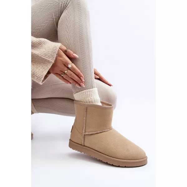  Ženski škornji za sneg CROSS MM2R4023C BEIGE Cross Jeans 