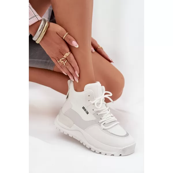  Ženski čevlji BIG STAR SS274510 WHITE Big Star Shoes 