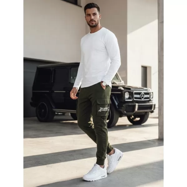  Moške hlače DSTREET UX4162 ZELENA 