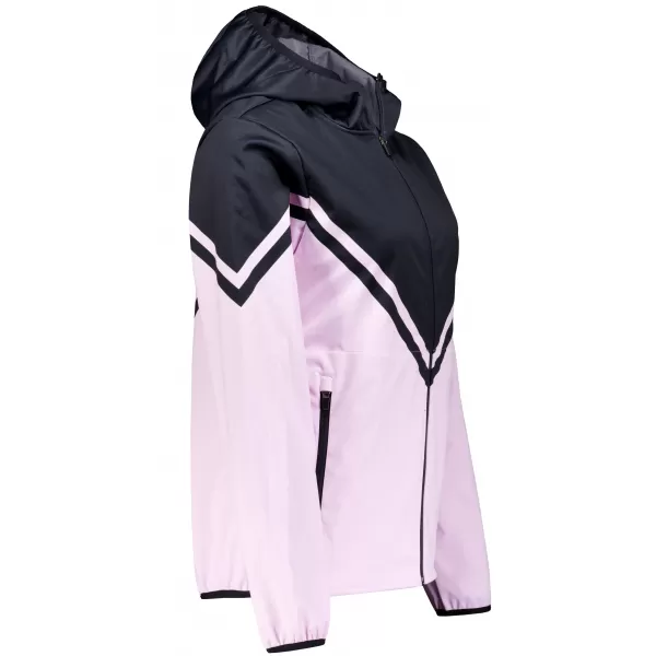  Ženska vrhunska softshell jakna ALTISPORT VOJ/ALW101JACK01 ROŽNATO ČRNA 