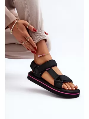 Ženske sandale LEE COOPER LCW-24-05-2751L ČRNA