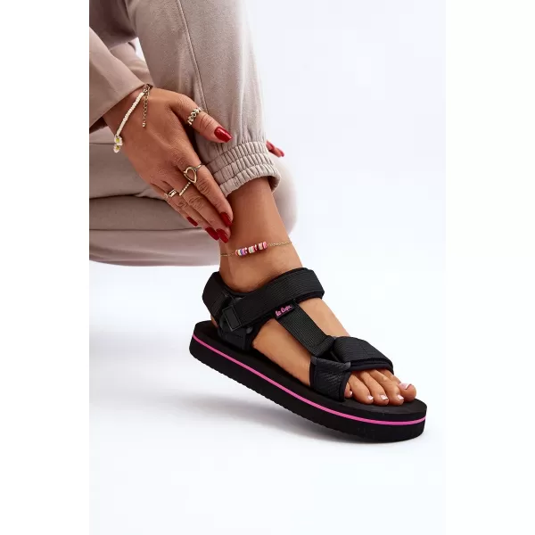  Ženske sandale LEE COOPER LCW-24-05-2751L ČRNA 