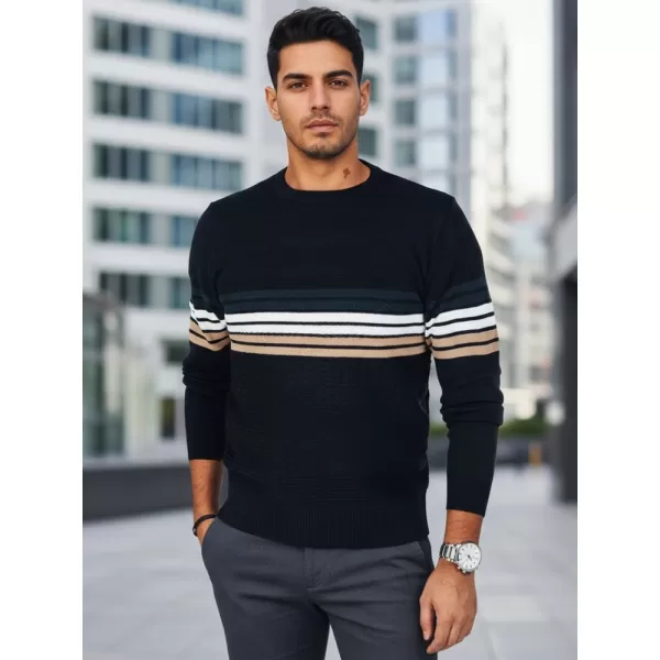  Moški pulover DSTREET WX2323 TEMNO MODRA 