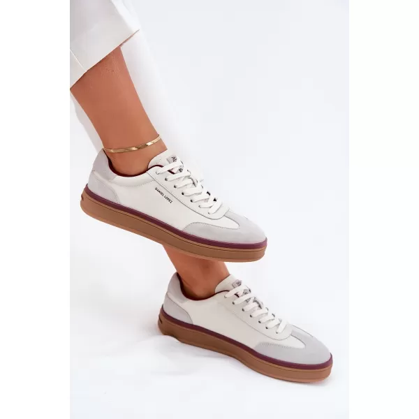  Ženske superge LOPEZ JUST DARE SS2D4008 WHITE/GREY Daniel Lopez Just Dare 