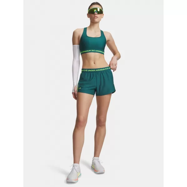  Ženske kratke hlače UNDER ARMOUR TECH PLAY UP SHORTS 1389882-338 ZELENA 