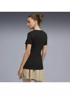 Ženska majica s kratkimi rokavi PUMA ESS LOGO LAB TEE 691824_01 ČRNA PUMA