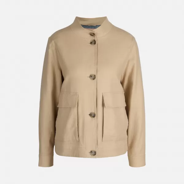  Ženska jakna GEOX MADDALUSIA G012367 BEŽ 