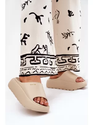 Ženski natikači BIG STAR RR274A569 BEIGE Big Star Shoes