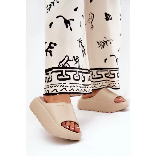  Ženski natikači BIG STAR RR274A569 BEIGE Big Star Shoes 