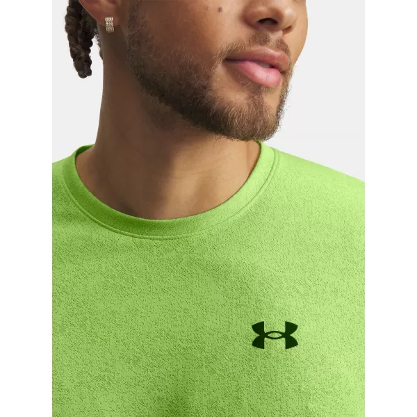  Moška majica s kratkimi rokavi UNDER ARMOUR UA TECH TEE PIXELATE 6005920-391 ZELENA 