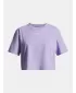 Dekliška majica s kratkimi rokavi UNDER ARMOUR UA RIVAL SS 1389755-538 VIJOLIČNA